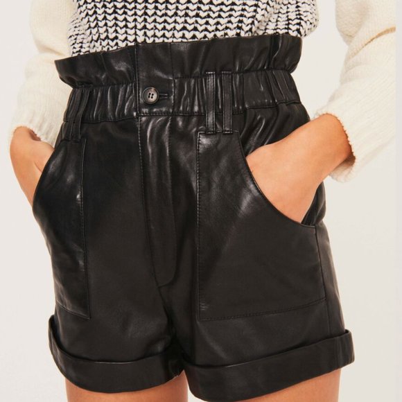 Kate leather shorts - Picture 4 of 6